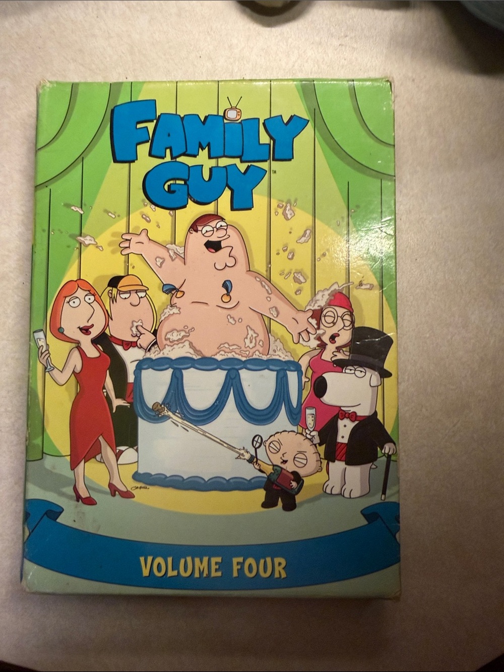 Family Guy Volume Four - Green Cover DVD Box